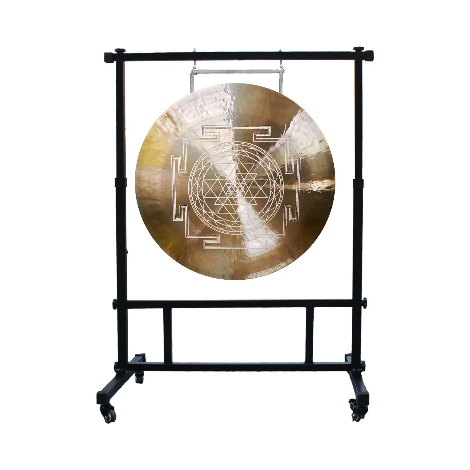 

Гонги Arborea Sound Healing Gong - Sri Yantra Chau Gong 50/60/70/80/90 см с подставкой и молотком для медитации для йоги и терапии