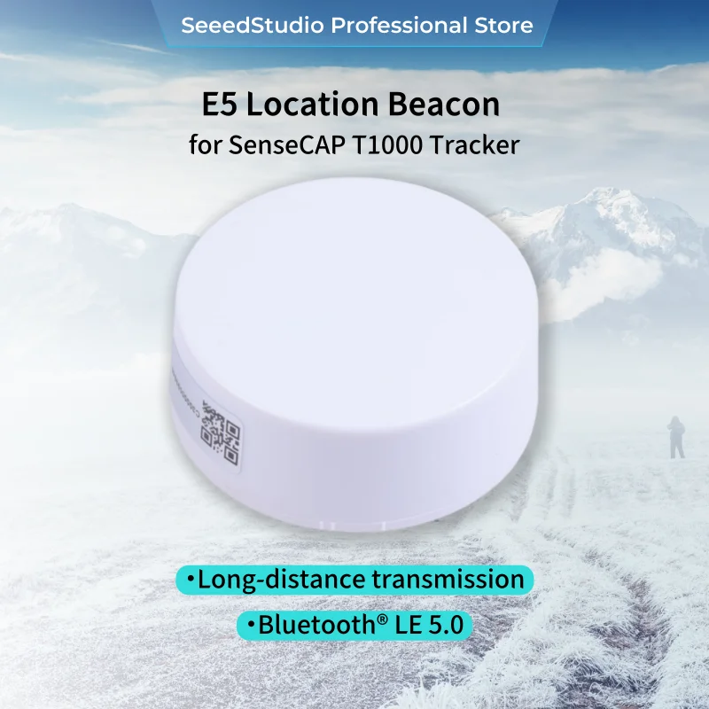 BC01 Indoor Bluetooth Location Beacon for SenseCAP T1000 Tracker Bluetooth Low Energy Location Beacon