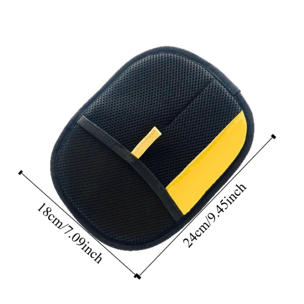 3PCS Double-sided Pet Grooming Gloves Multi-functional Soft Pet Hair Remover Brush Black Thickened Static Dedusting Brush Cat