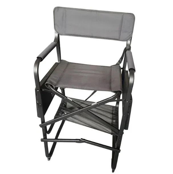 New Folding Portable Upgraded Director Makeup Artist Chair Metal Aluminum Beach Chairs Modern Wholesale Wooden Beach Chair 6kg