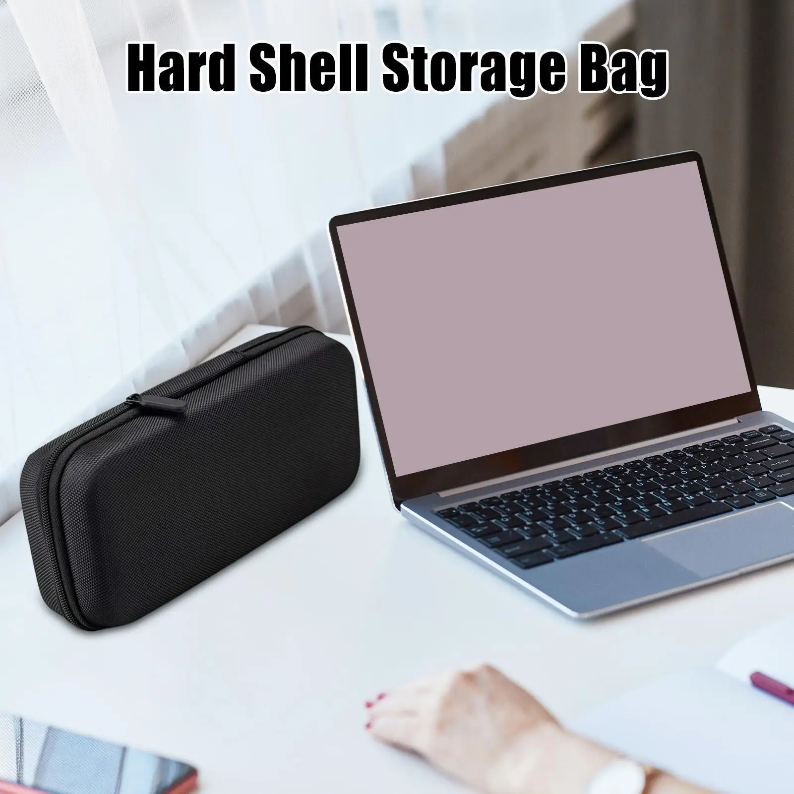 

Hard Drive Carrying Case Nylon Hard Drive Carrying Case Bag Lightweight Cylindrical Enclosure With Adjustable Handle Electronics