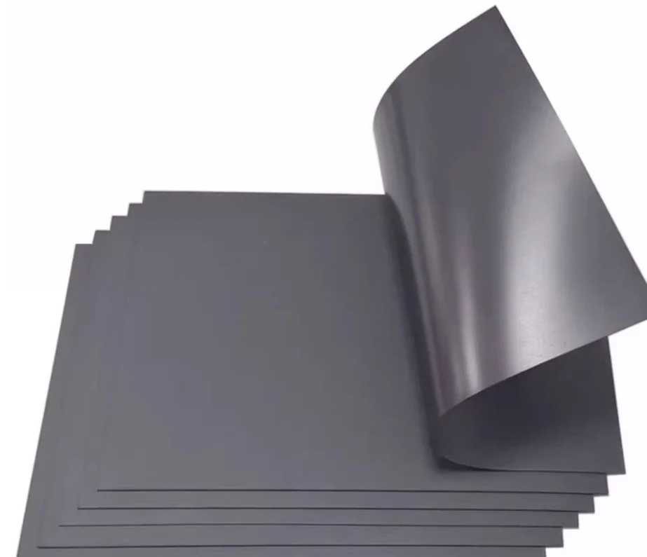 

Size A5 Black Magnetic Sheets For Die Cut Craft Very Thin And Flexible Only 0.5mm Thickness