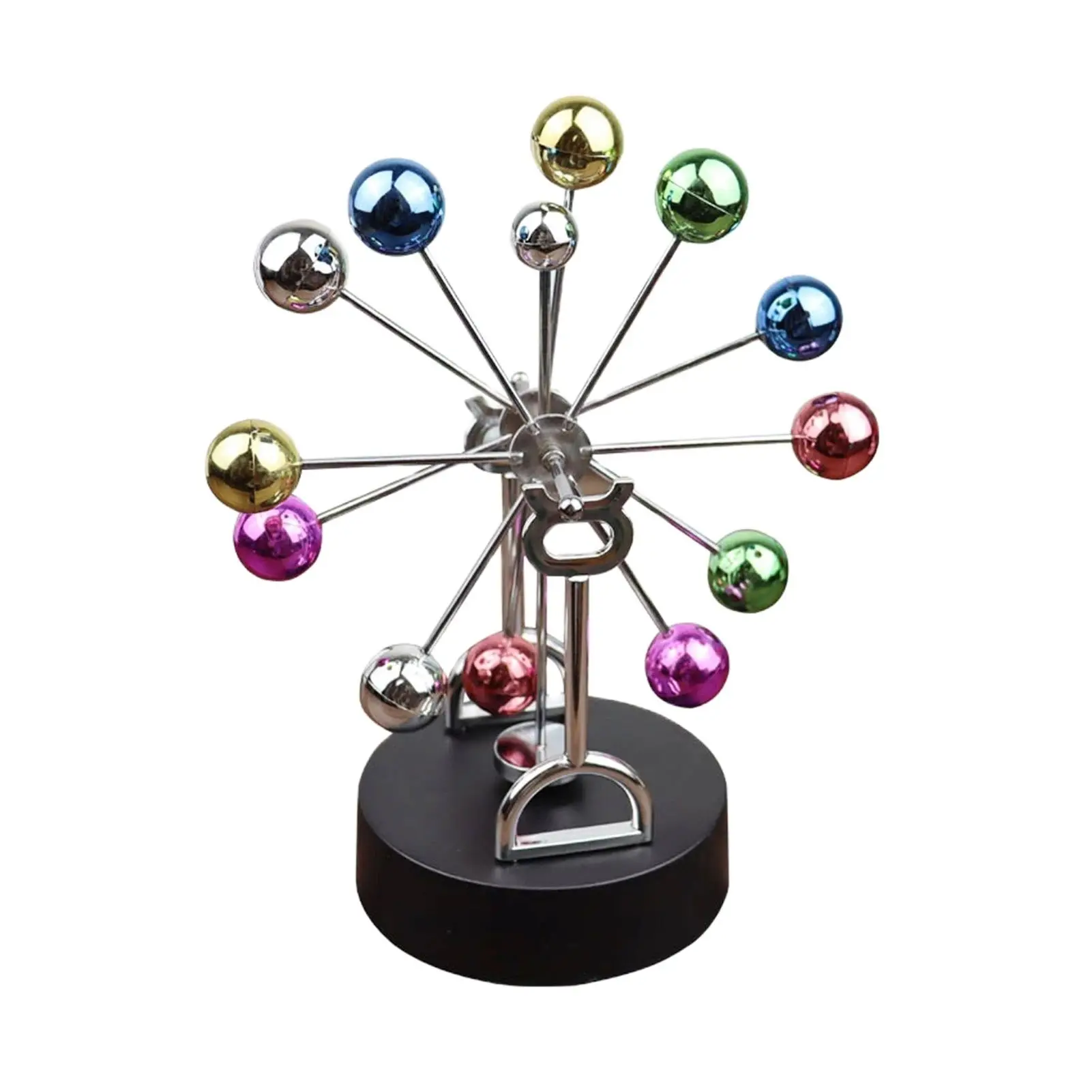 

New Miniatures Ferris Wheel Perpetual Motion Newton Pendulum Eternal Celestial Model Newton Cradle Magnetic Ornaments Home Decor