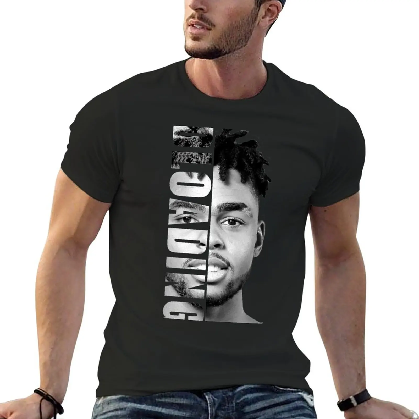 

D'angelo Russell - DLOADING T-Shirt oversizeds summer tops t shirt men 100℅ cotton