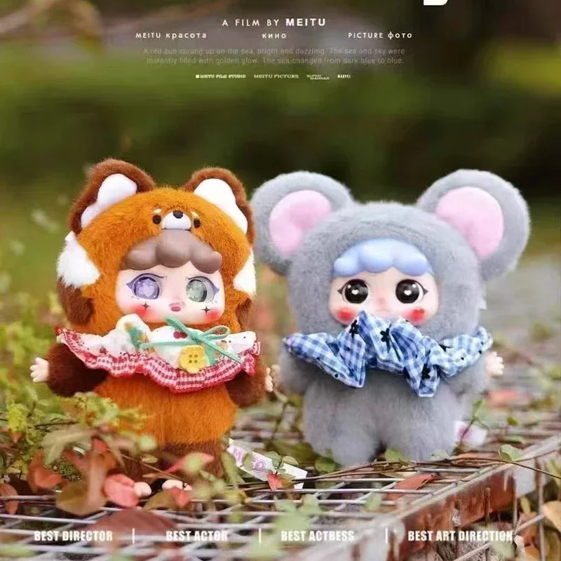 Baby Three Migo Bedtime Story Series Blind Box Action Figures Kawaii Pendant Doll Collectible Toys Desk Decoration Birthday Gift