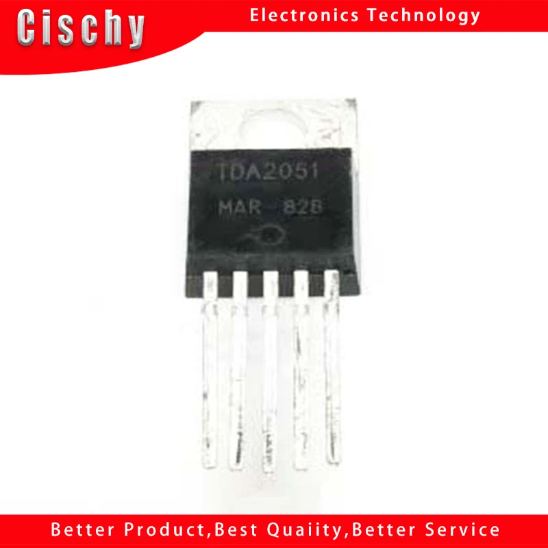 1PCS TDA2051 TO220-5