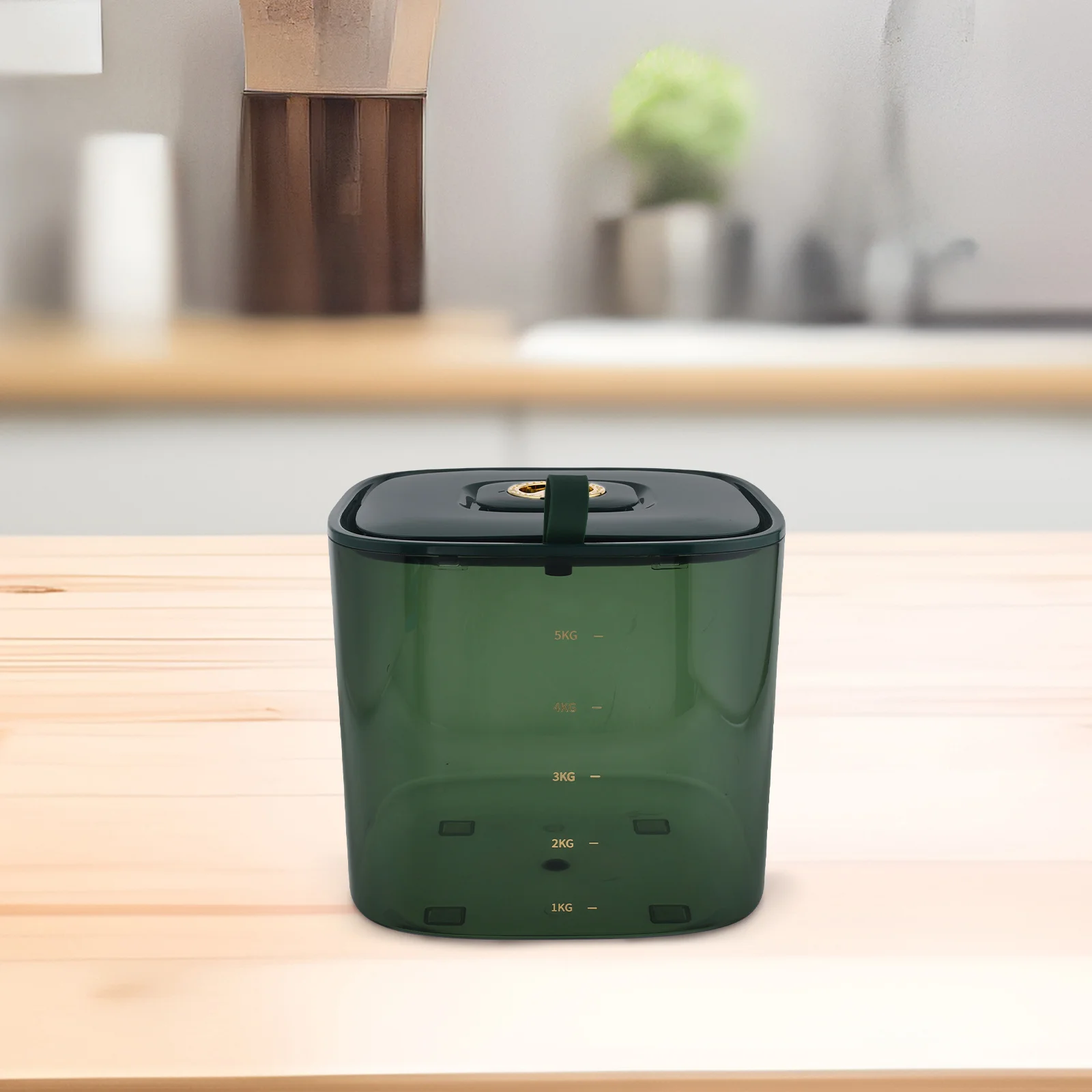 

Large Airtight Rice Storage Container Sealed Grain Food Jar Household Storage for Rice Flour Coffee