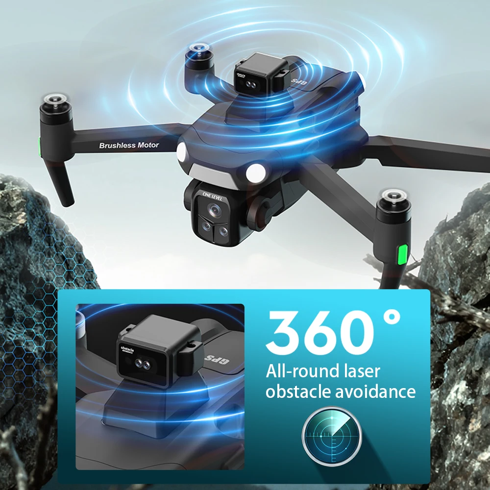 Original A1R 3S Original 8K Drone 4K 5G GPS 360° Laser obstacle avoidance Brushless Foldable Quadcopter RC Distance 3KM Dron