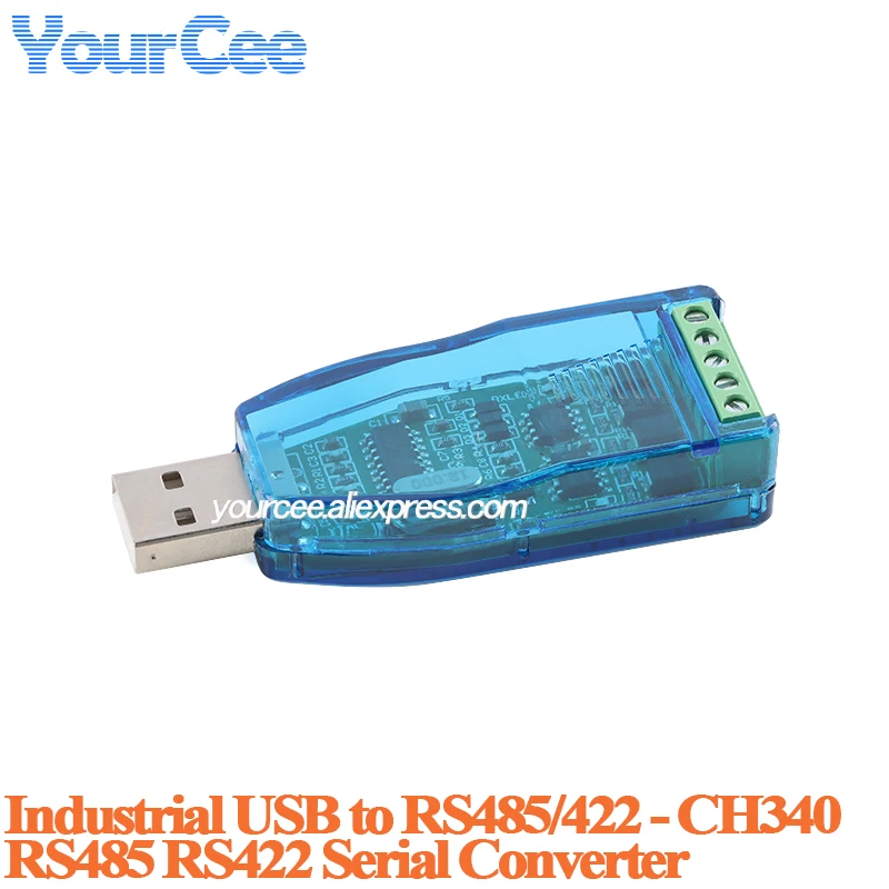 Moduł konwertera USB na RS485 CH340 FT232 PL2303 CH340G CH340T Komunikacja RS485 RS232 Płytka konwersji pobierania — zdjęcie 7