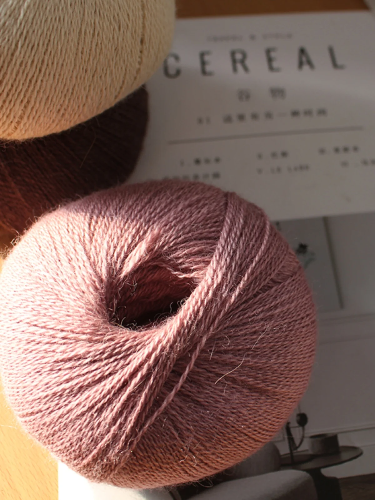 

Pure Baby Alpaca Wool Yarn Soft Skin-friendly Knitting Needle Medium Fine Handmade Weaving Line for Clothes Accories