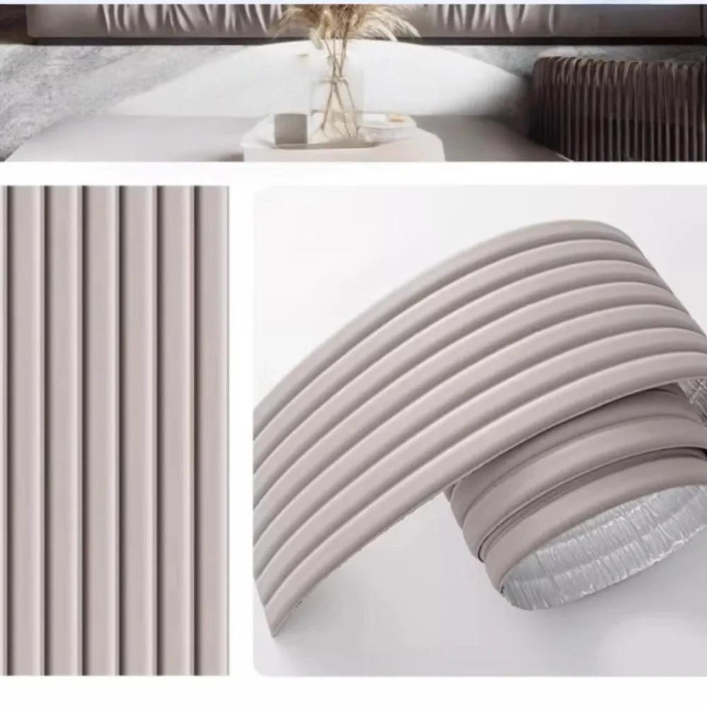 Leather Soft Bag Wall Sticker Large Size Widened 3D Sticker Peel and Stick Anti-collision Wall Panels Wallpaper