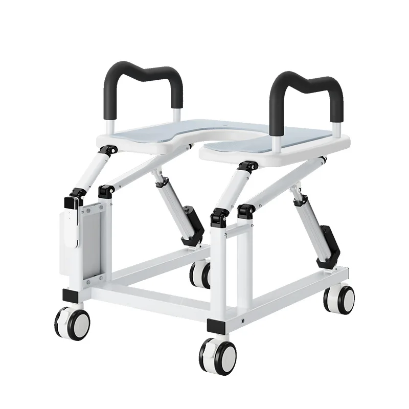 The elderly electric lift toilet chair auxiliary stand up device home intelligent pregnant women toilet help armrest