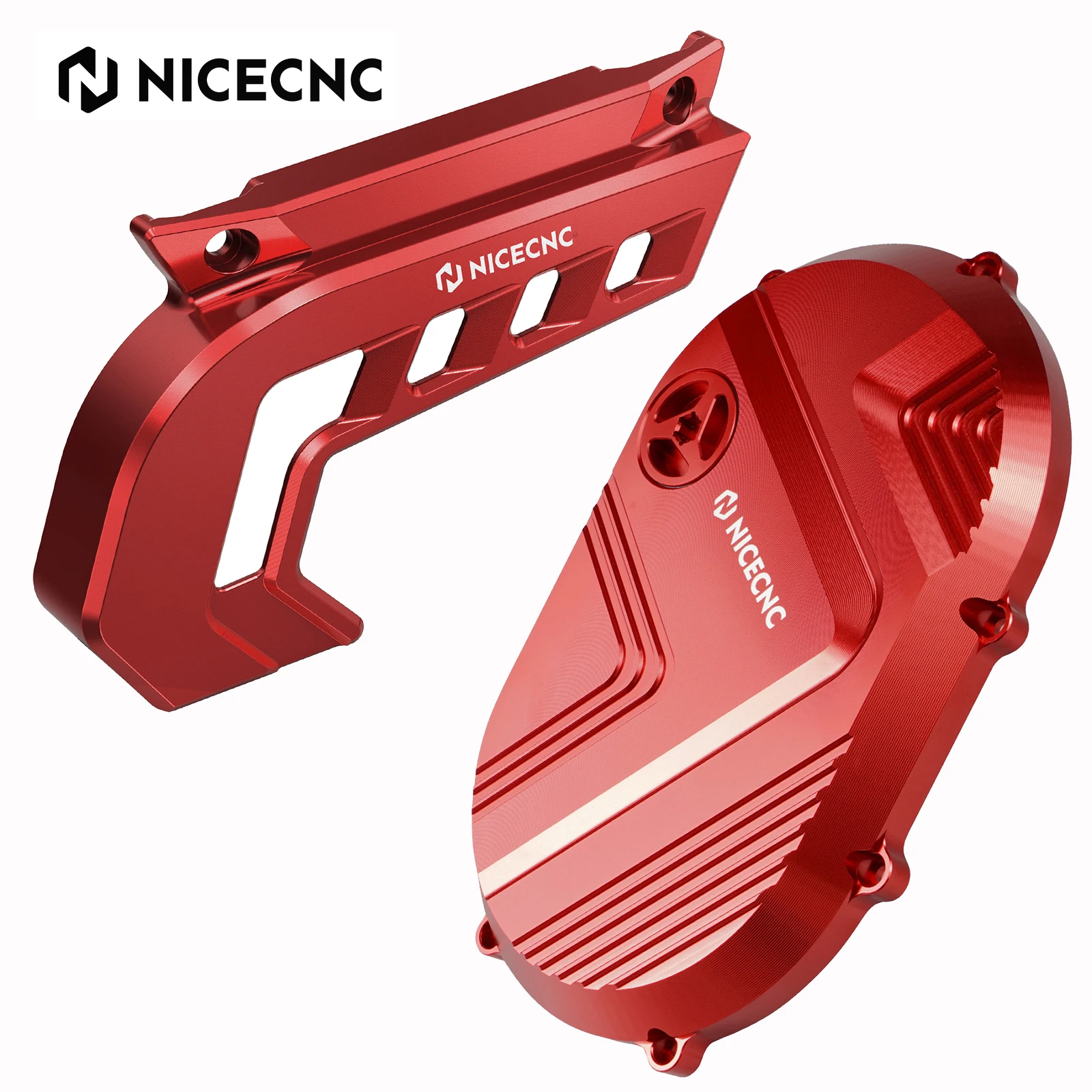 NICECNC Für Stark Varg EX Stark Varg MX 2024 2026 Elektro-Dirtbike Linke Rechte Große Motorabdeckung & Kettenradabdeckung Kettenschutz – Detail 23