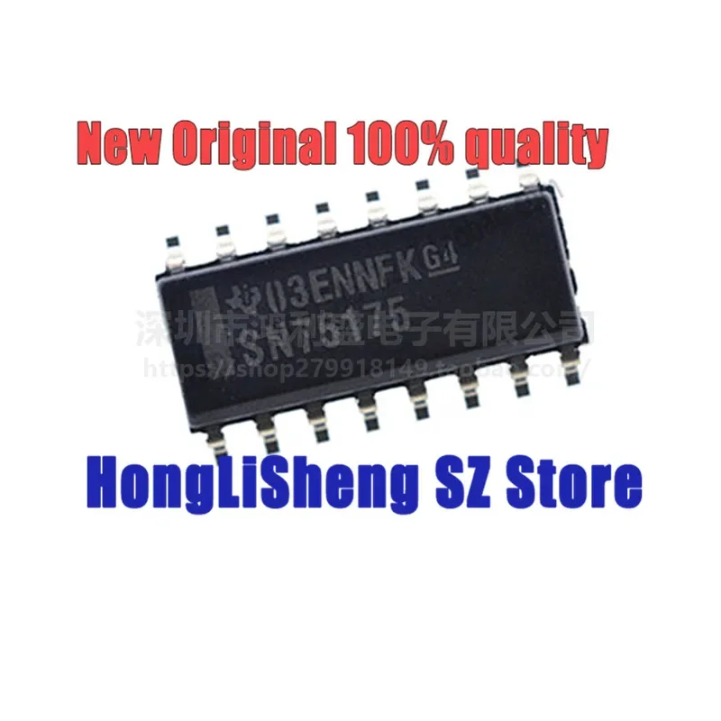 10pcs/lot SN75175DR SN75175D SN75175 75175 SOP16 Chipset 100% New&Original In Stock