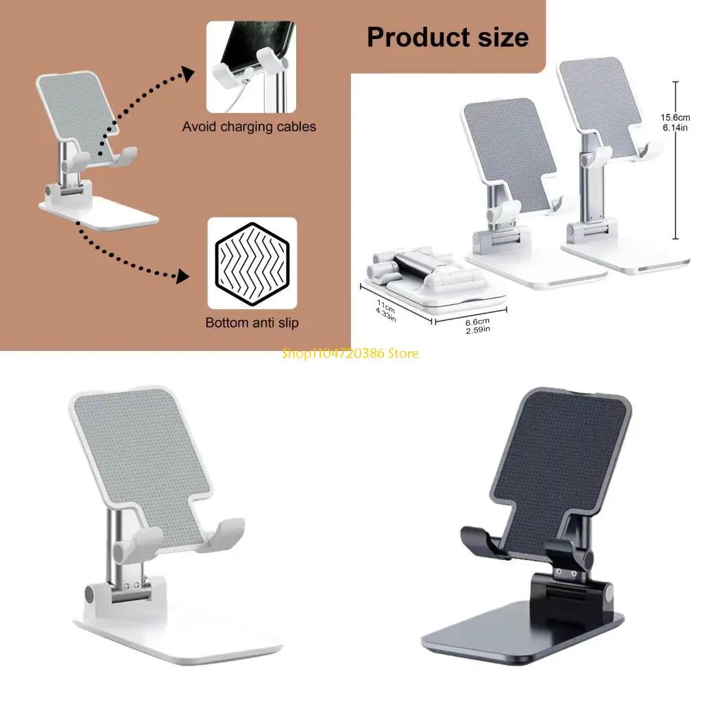 

K0EA Easy to Carry Phone Hold Height Adjust Smartphones Stand Flexible Stand Plastic