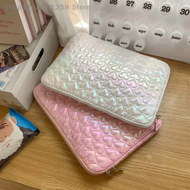 Colorful Laser Laptop Sleeve Bag Notebook Computer PC Protective Cover For Macbook For Ipad Pro For Thinkpad Lenovo HP ASUS Dell