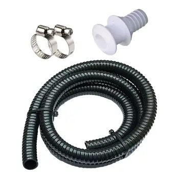 Kit d'installation de pompe de cale marine, tuyau flexible pour bateaux, sorties 19mm, 29mm