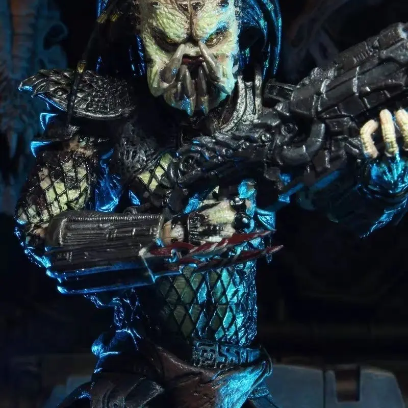 NECA 8 بوصة المفترس 2 في نهاية المطاف الكشفية المفترس عالية الجودة البلاستيكية عمل نموذج لجسم لعبة الحاضر للأصدقاء #5