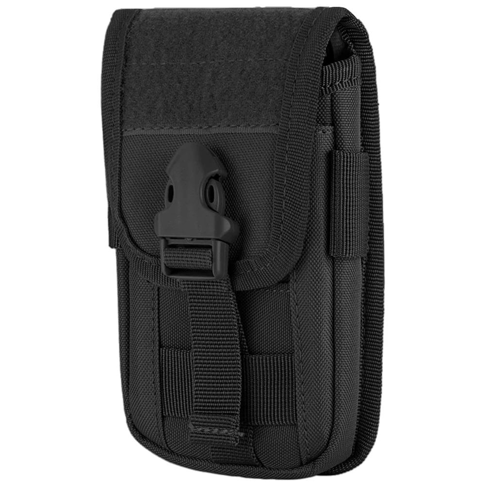 Taktische MOLLE-Handytasche und Kartenhalter, EDC Utility-Hüfttasche, Smartphone-Holster mit Gadget-Organizer