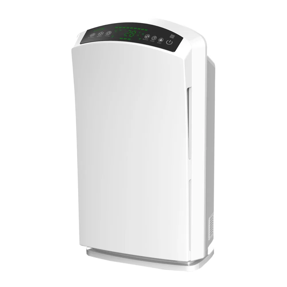 Top selling air purifier with HEPA filter with AQI can operate with wifi and remote control