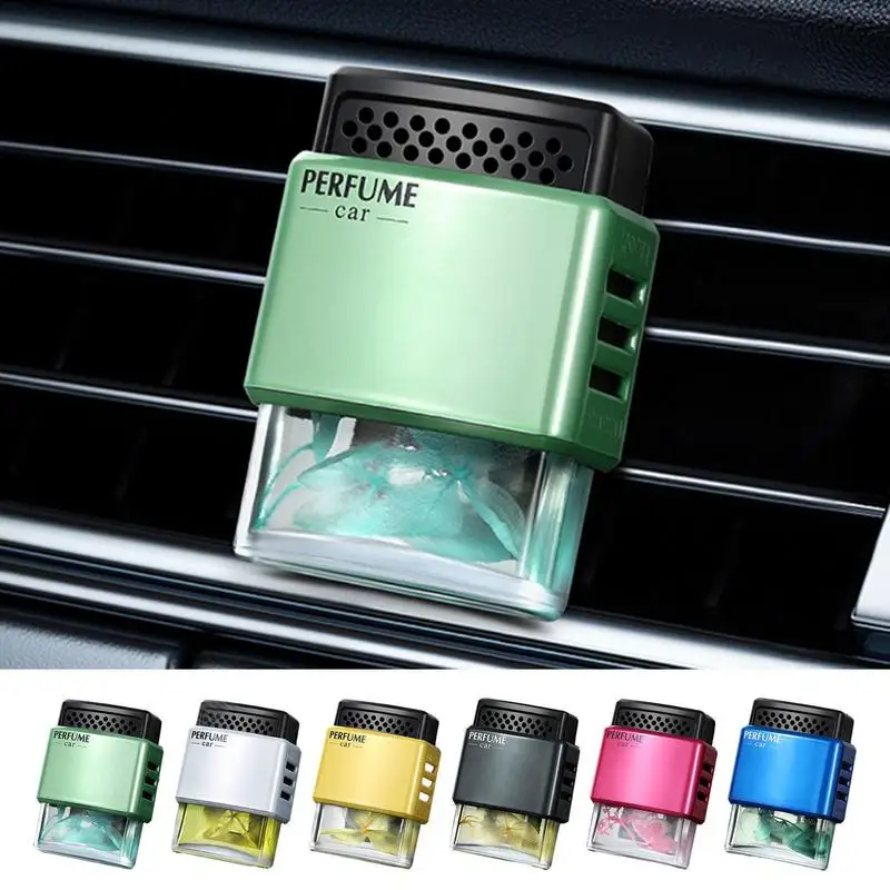 Air Freshener For Car Aromatherapy Car Perfume Aroma Diffuser Air Condition Diffuser Solid Perfume Fragrance Auto Vent Clip