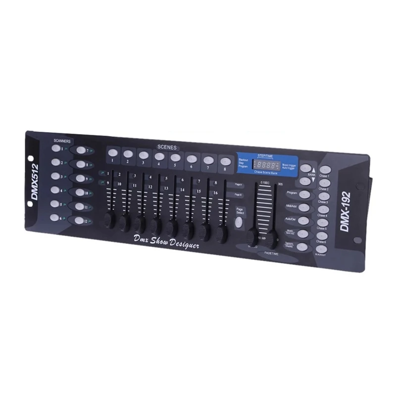 1 Piece 192 DMX Controller DMX Console For LED Par Moving Head Laser Spotlights Controller EU Plug