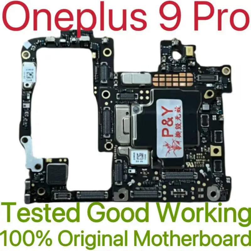 Global Version Original Unlocked Motherboard for Oneplus 9 Pro Tested Circuit Plate Main Logic Board for Oneplus 9 Pro