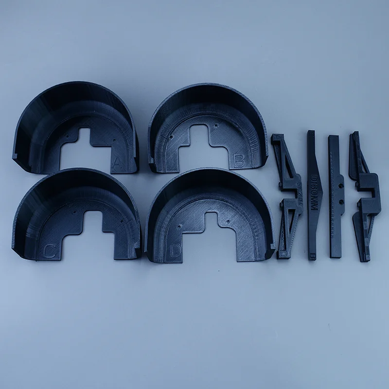 المصدات الأمامية والخلفية لمحاكاة Hyper Go لـ 1/7 Hyper Go mjxrc 7303 C3 سيارة التحكم عن بعد على الطرق الوعرة عالية السرعة RC سيارات شاحنة