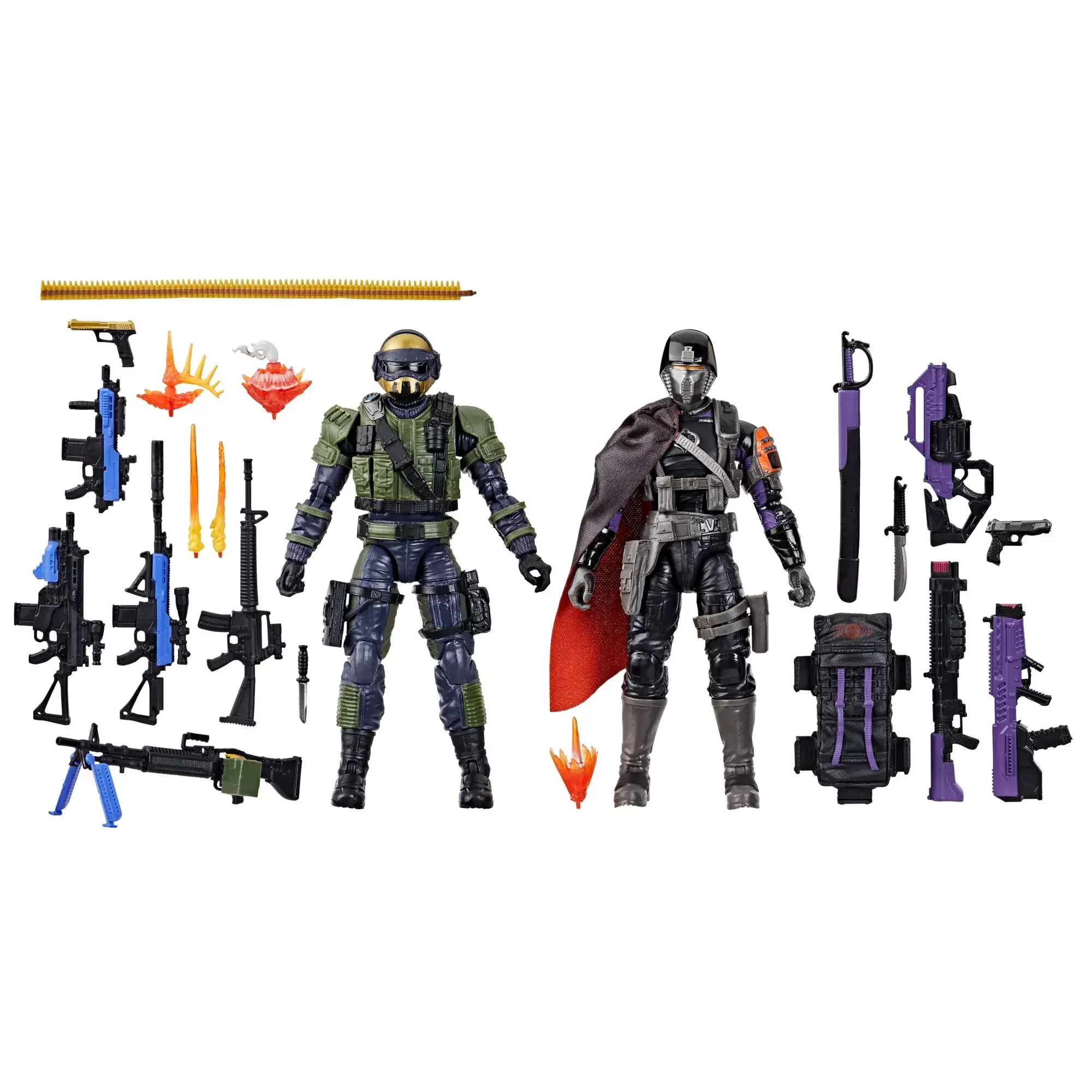 Hasbro GI. Joe geclassificeerde serie # 141 Steel Corps Commander VS Twilight Guard 2-pack 6-inch actiefiguur cadeau