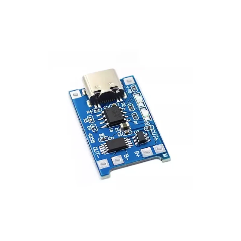 2PCS 5V 1A Micro/Type-c/Mini 18650 TP4056 Lithium Battery Charger Module Charging Board With Protection Dual Functions Li-ion