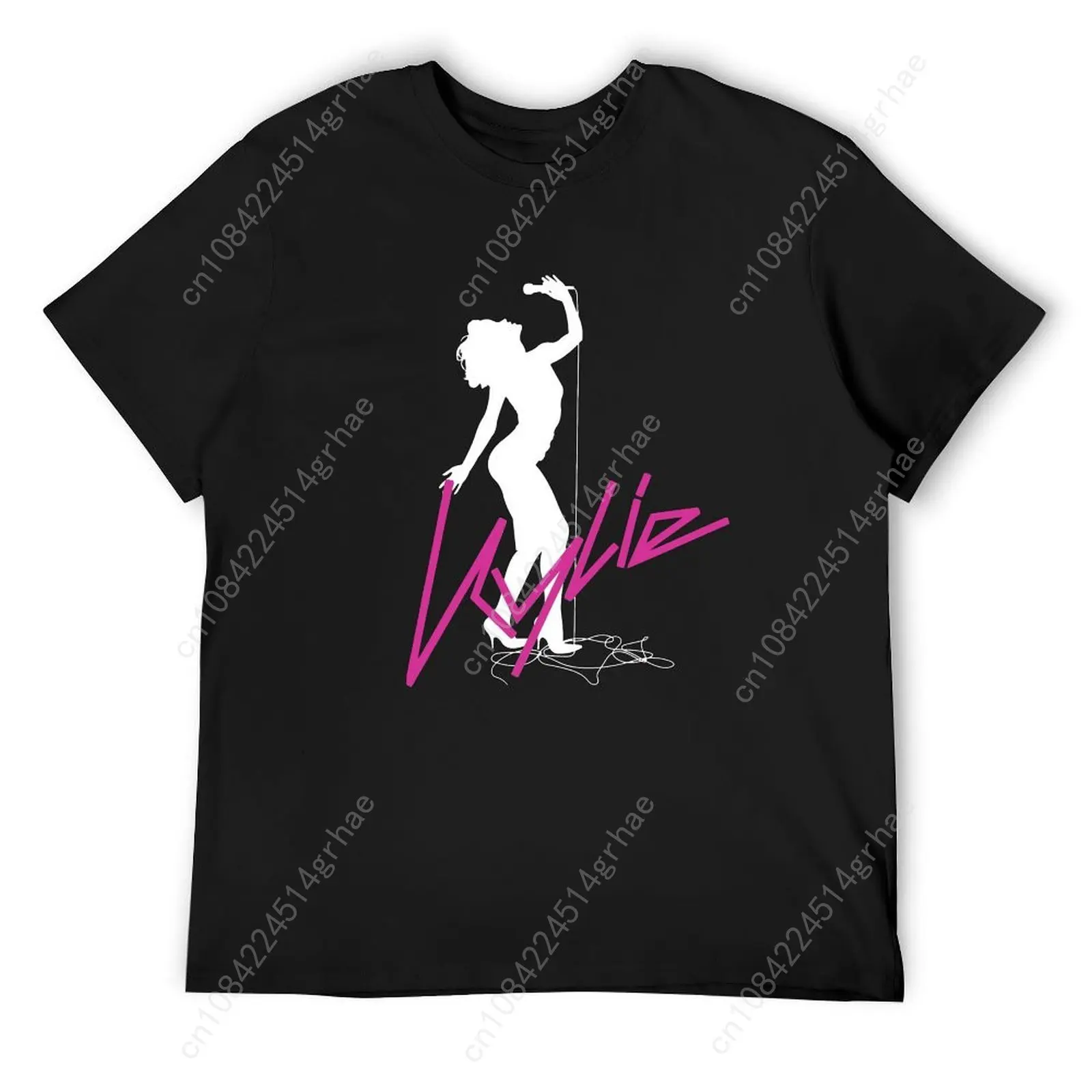 Kylie Minogue 100% Cotton Unisex Breathable & Comfortable Custom Direct-to-Garment (DTG) Printed T-Shirt
