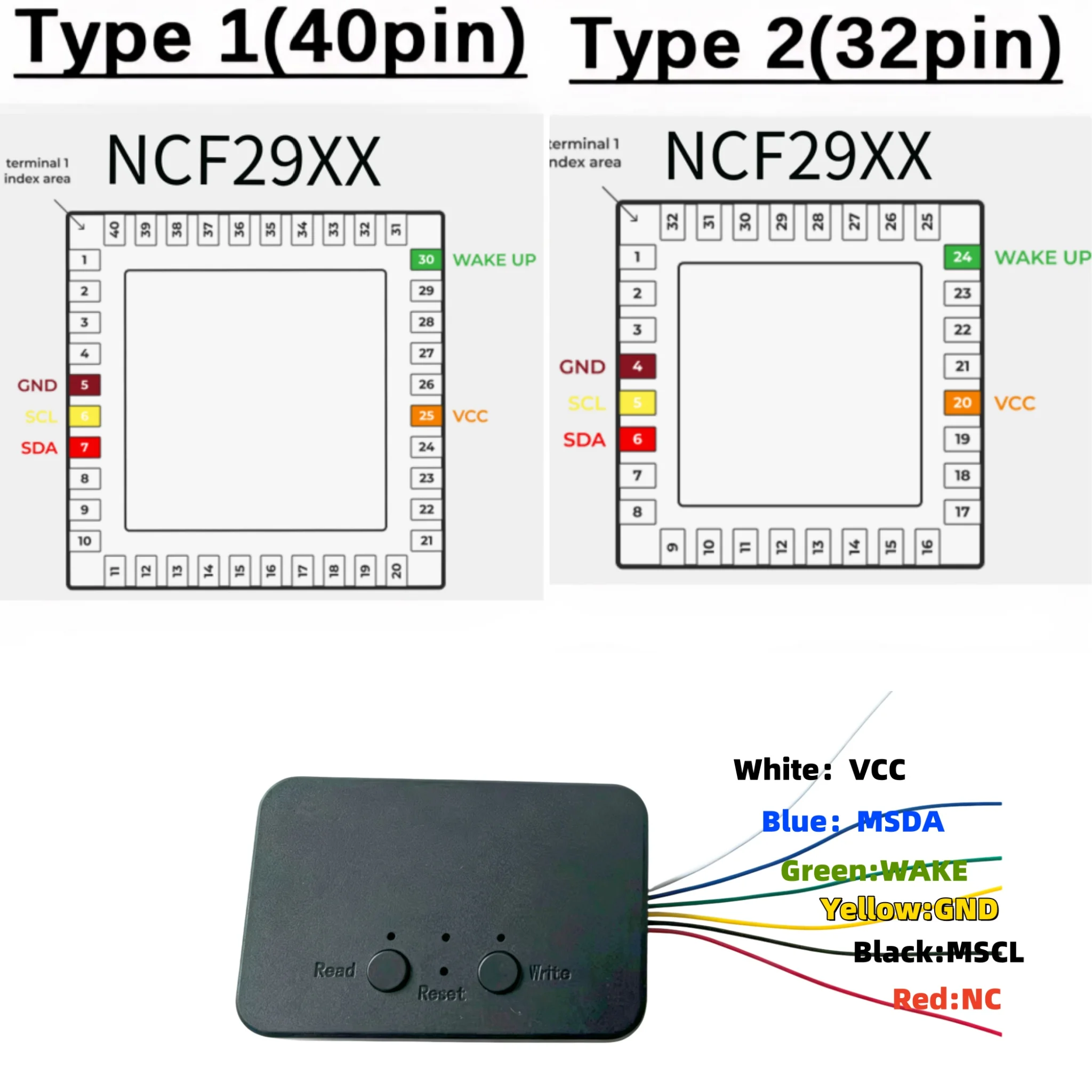 No. 120-138 Are Compatible with the Fixed Tools of the Nxp Killer/Keydiy/Xhorse Series, Allowing for Reading and Writing Without Soldering