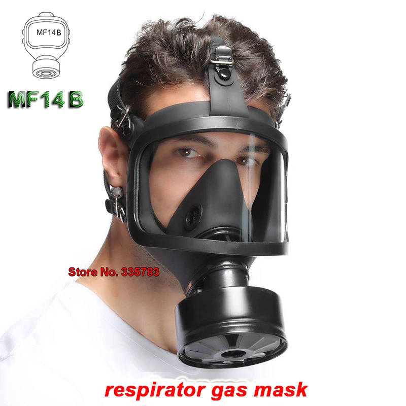 MF14B Respirator gas mask Filtered Multipurpose High definition Protective mask industrial pollution Chemical safety mask