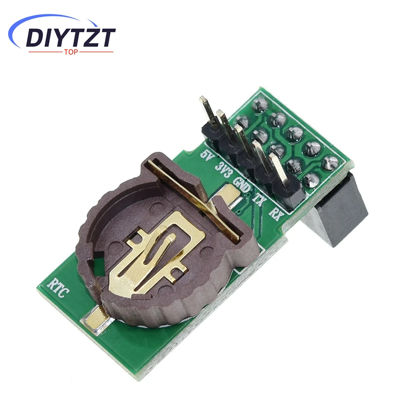 Модуль DIYTZT Raspberry Pi RTC DS1307 IO Pin Connect, совместимый с Raspberry Pi 3B Pi 3B+