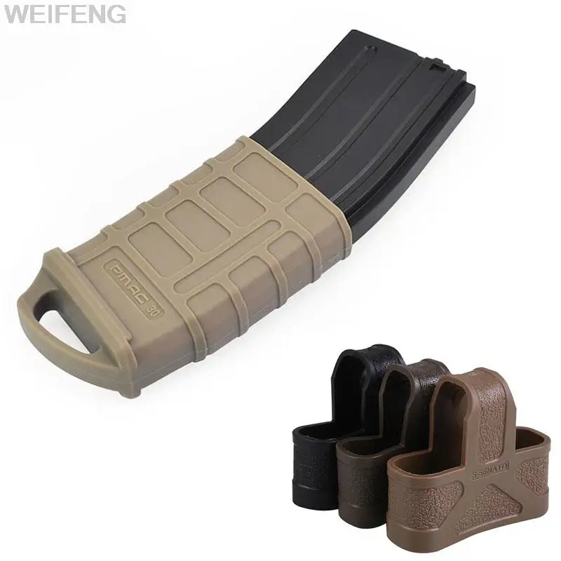 

Tactical M4/M16 Magazine Holster Rubber 5.56mm Mag Sleeve Bag Silicone Gun Magazine Pouch Hunting Accessories