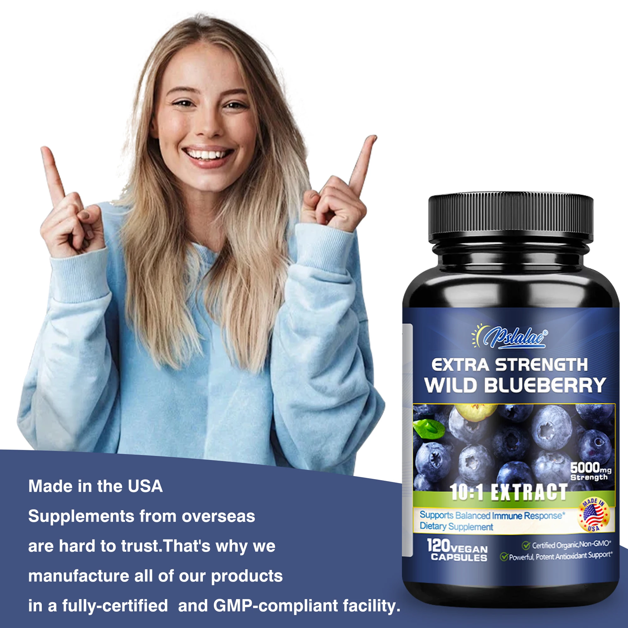 

Дикая черника — антиоксидант, защищает зрение, для здоровья мозга и сердечно-сосудистой системы, способствует когнитивной функции, улучшает память