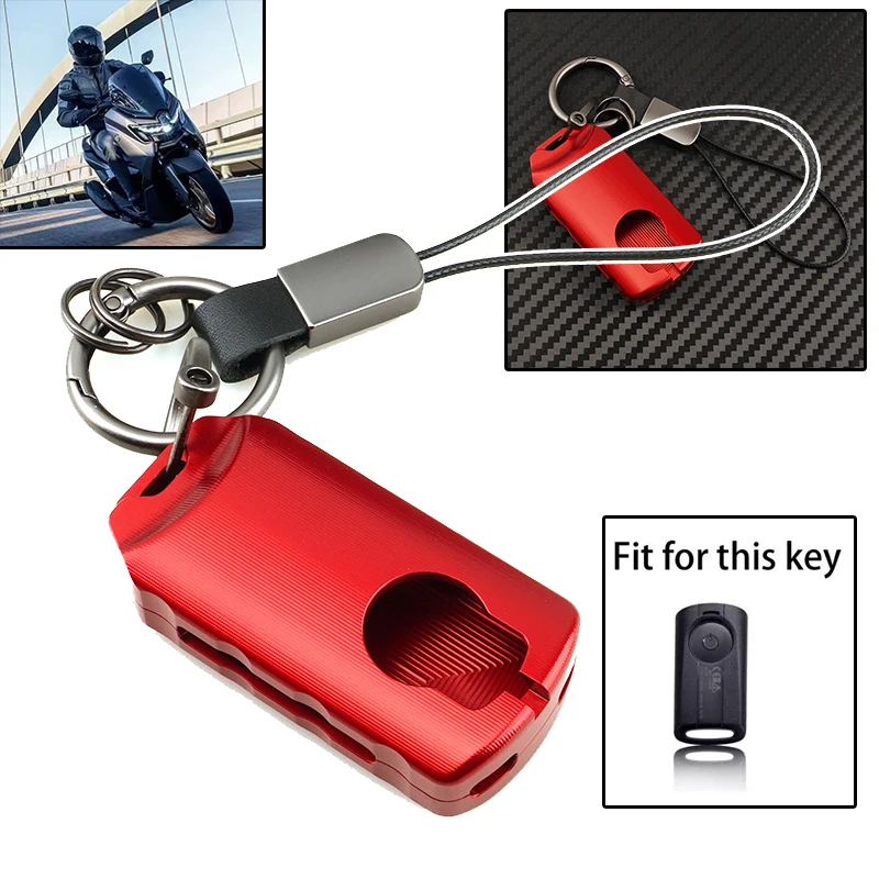 Motorcycle Accessories CNC Key Case Cover Shell Fit For YAMAHA NMAX XMAX 155 125 300 400 N-MAX155 X-MAX300 X-MAX N-MAX XMAX300