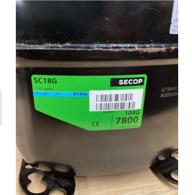 Refrigeration Helmetic Scroll Compressor SCE15CNLX Refrigerants R290 For Refrigerator Freezer Power Supply 208-230V/60Hz