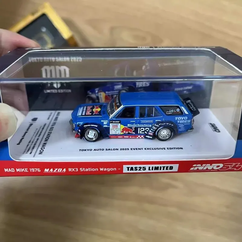 Nouveau en Stock 2025 Tokyo Motor Show Inno 1:64 Toyota Supra A80 Mazda Rx3 voiture édition limitée alliage Miniature moulé sous pression jouets personnalisés