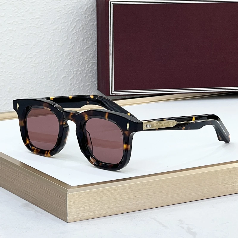 Thick Acetate Business Sunglasses Women Vintage Retro Outdoor Eyewear Shades for Sun Designer Sunglasses Devaux