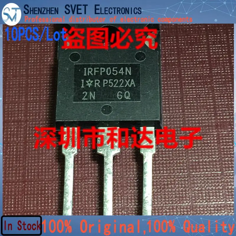 

10PCS/Lot IRFP054N MOS TO-247 55V 81A New Imported Quick Delivery 100%Test Fast Ship
