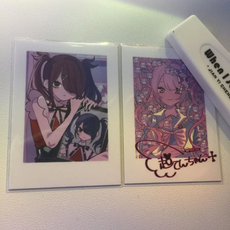 NEEDY GIRL OVERDOSE Anime Stickers Rain KAnge Student Message Collection Kids Friends Gift Waterproof Diy Hand Account Postcard