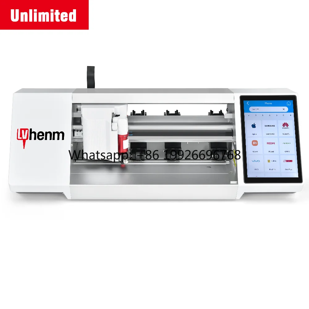 High Precision  9H TPU Hydrogel Nano Glass Cutter for Mobile Phone Front Film Back Skin Smart Watch & Camera Use