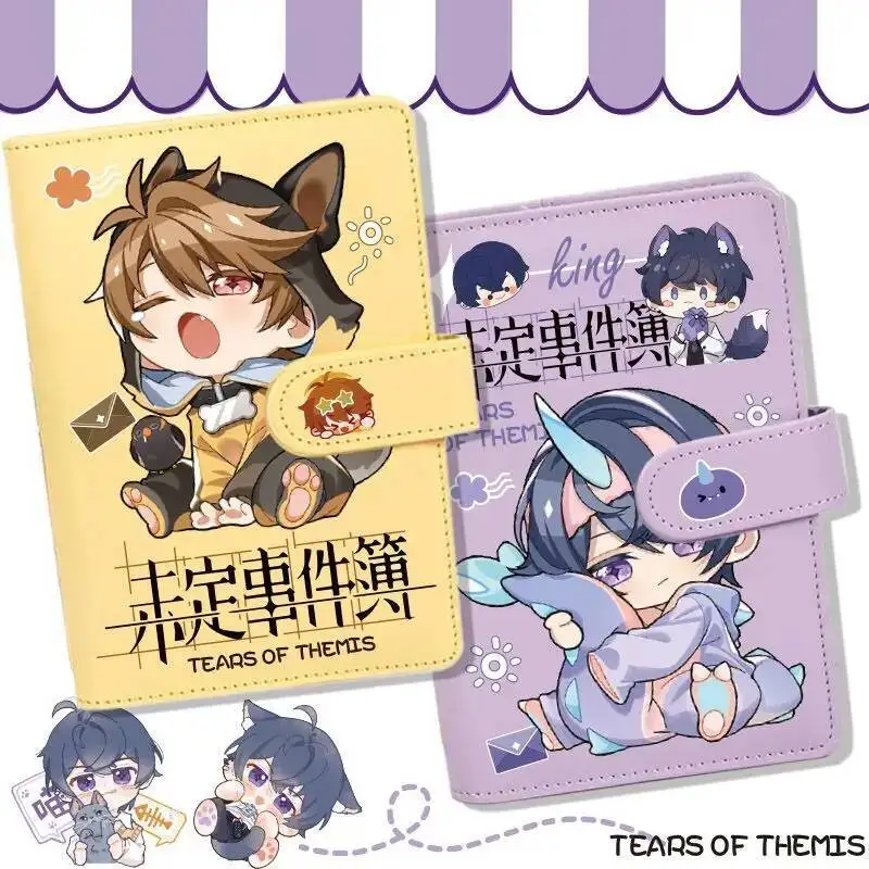 

Anime Game Unisex 2024 Tears Of Themis Cos Marius Luke Pearce Vilhelm Artem Wing Printed Loose-Leaf Notebook Diary Ledger Gift
