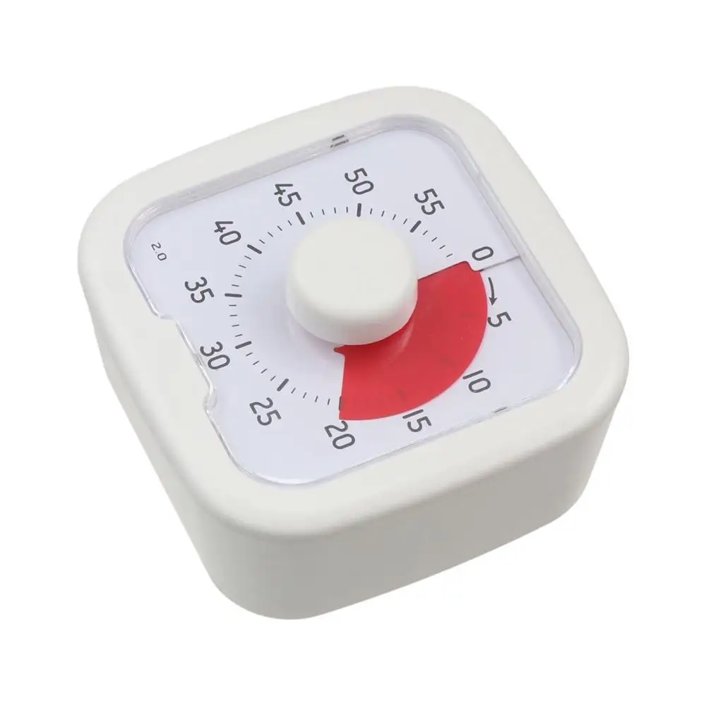 Silent Visual Timer 60-Minute Stopwatch Alarm Clock Countdown Timer Visualization Self-discipline Kitchen Cooking Timer Indoor