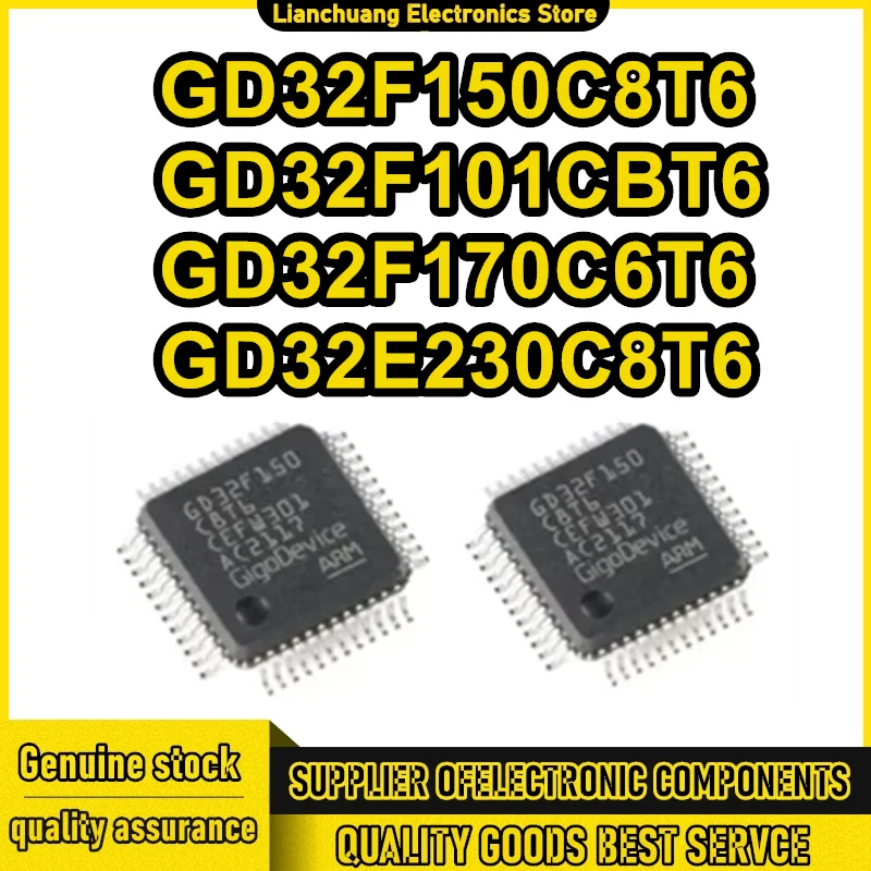 

GD32F101CBT6 GD32F150C8T6 GD32F170C6T6 GD32E230C8T6 GD32F GD32E IC MCU Chip 100% New Original in stock