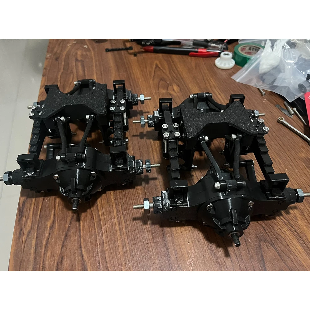 Сверхмощная подвеска в сборе для радиоуправляемого самосвала Tamiya 1/14 SCANIA 770S VOLVO 750 Mercedes-Benz ACTROS 3363 MAN, игрушки, автозапчасти