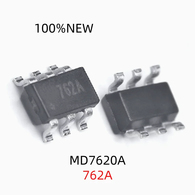 (50Pcs) 100% New Md7620A 762A Sot23-6 Bidirectional Magnetic Latching Relay Driver Chip Ic