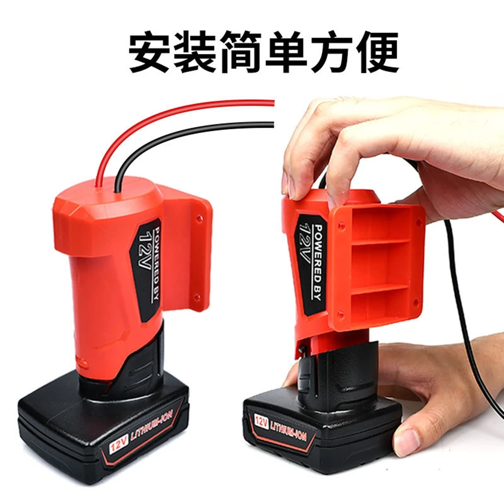 

ABBP-12V Battery Adapter For 12V M12 Battery For Robotic, DIY Rc Car Toys And Rc Truck