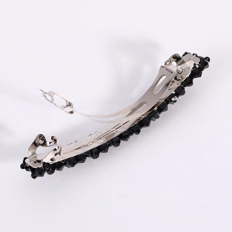 Simplicity Flash Drill Metal Hair Clip for Women Elegant Temperament Side Clip Fashion Girl Hair Pin Hair Accessories image 2